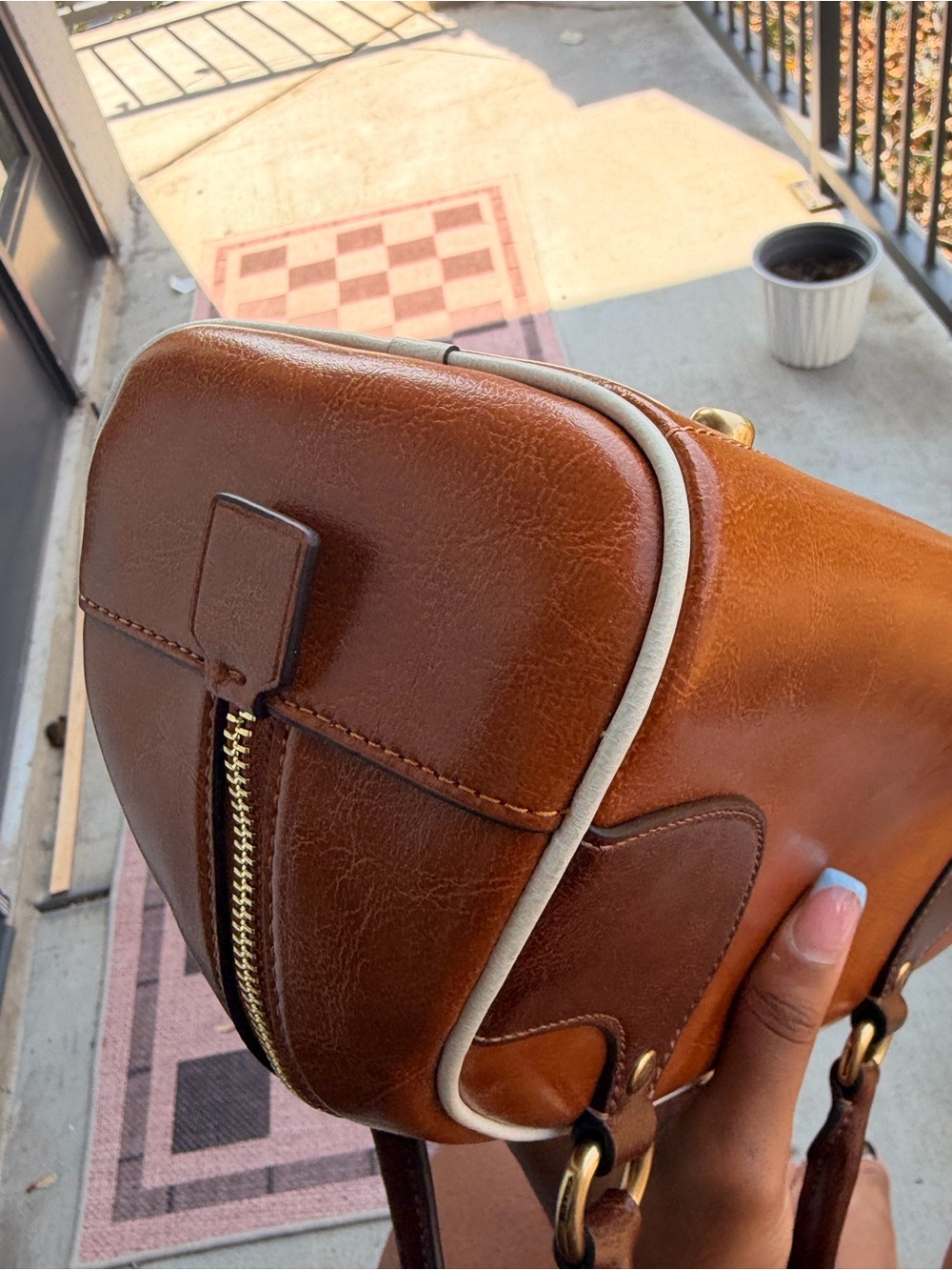 Coachtopia brown bowler bag - Picture 8 of 11